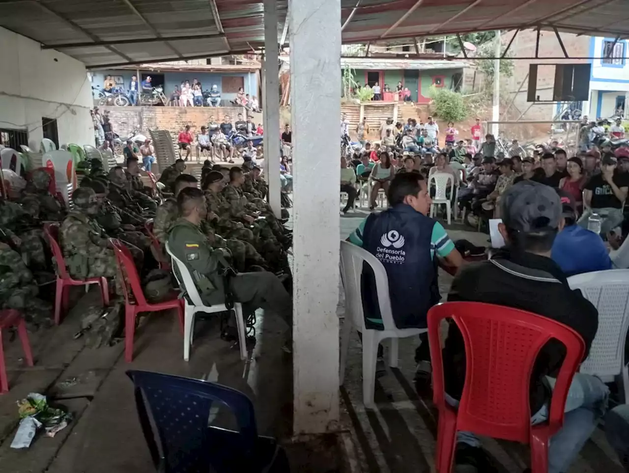 Después de ocho horas fueron liberados 26 militares y dos policías en el sur del Cauca