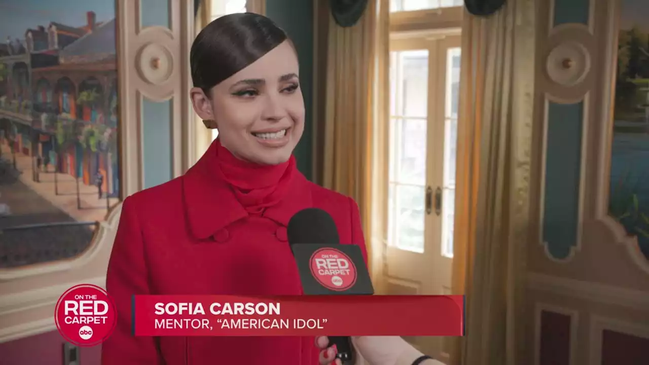 What's the one question the 'American Idol' contestants are asking mentor Sofia Carson?