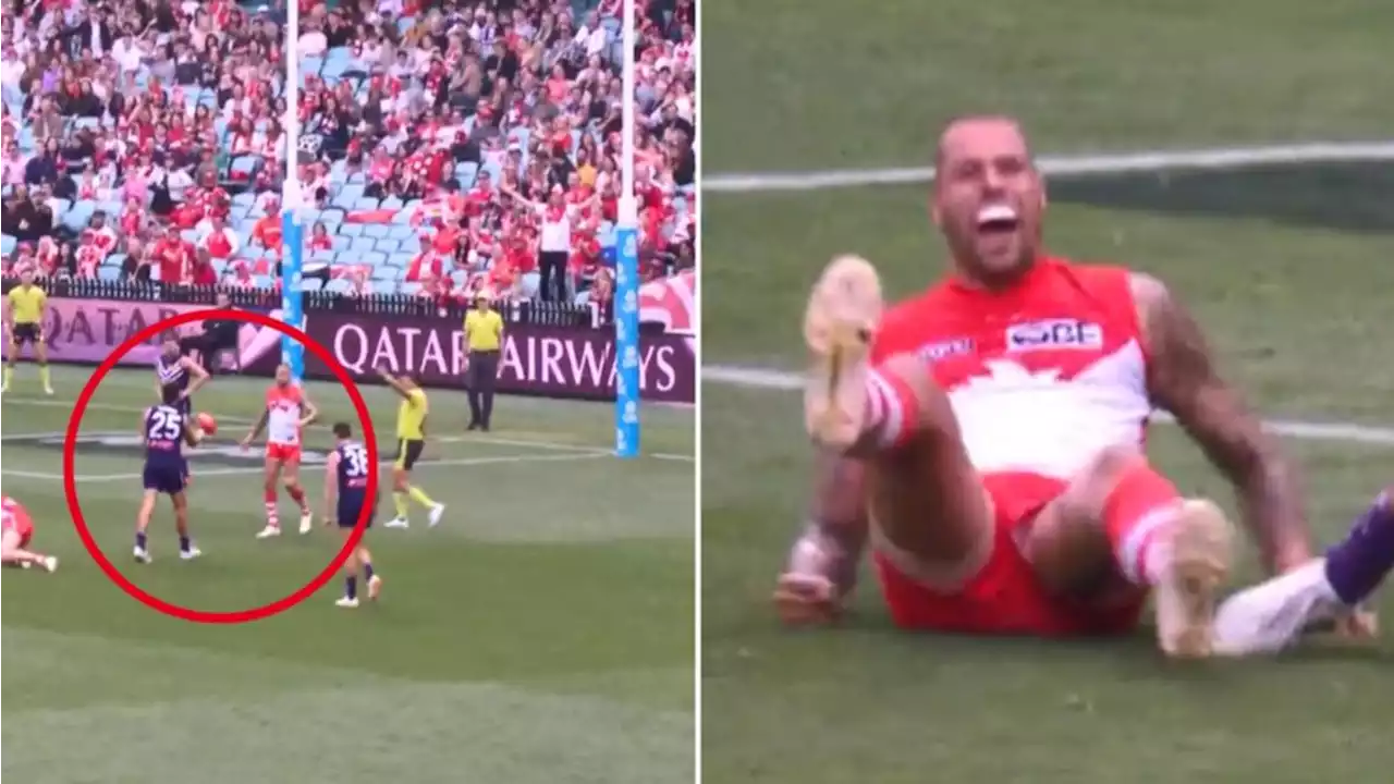 Lance Franklin hits 10-year low after ‘needless’ moment: ‘What is he doing?’