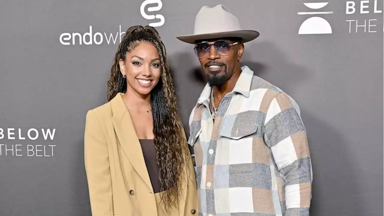 Corinne Foxx shares update on dad Jamie Foxx's health, says he's been 'out of the hospital for weeks'