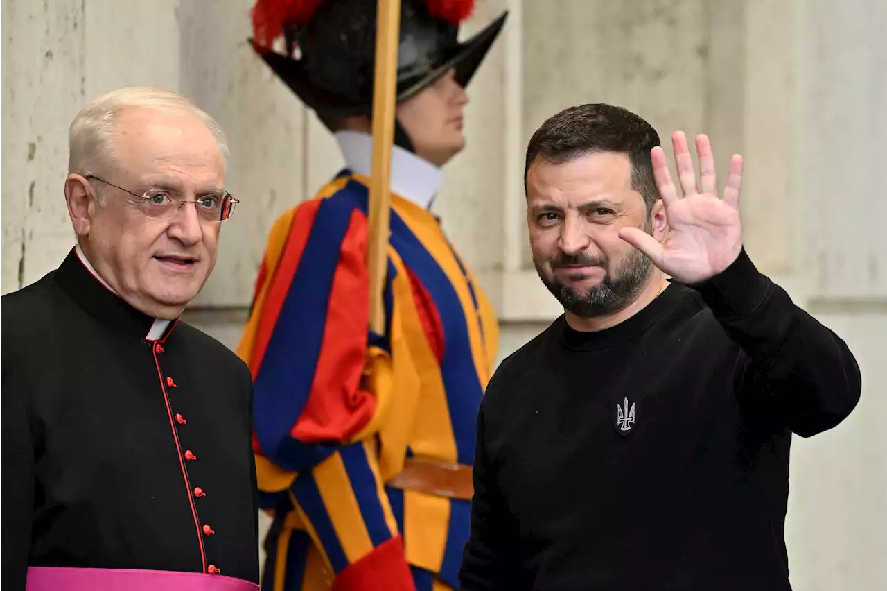 Zelensky in Vaticano, Papa: 'Grazie per questa visita'