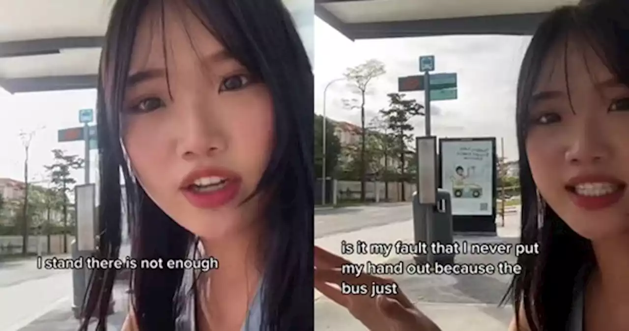 'Is it my fault?' TikToker rants after bus didn't stop for her at bus stop, asks if she had to put out hand