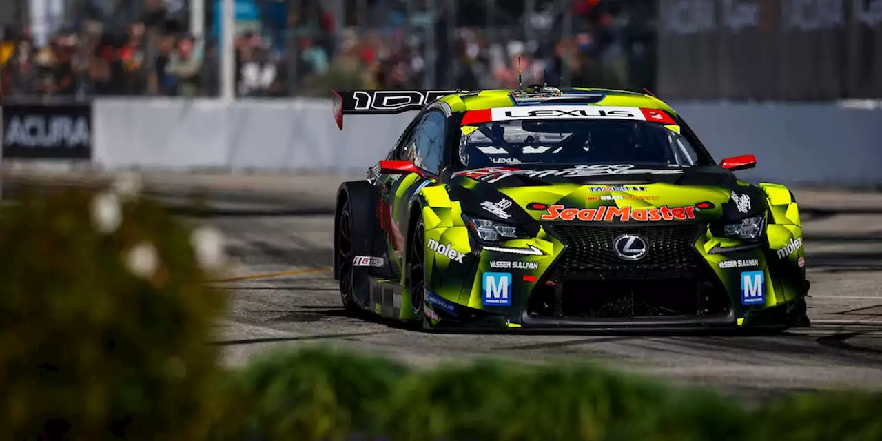 Vasser Sullivan Lexus Duo Winning in IMSA GTD Pro, Fueled by Mexican Food, Sushi