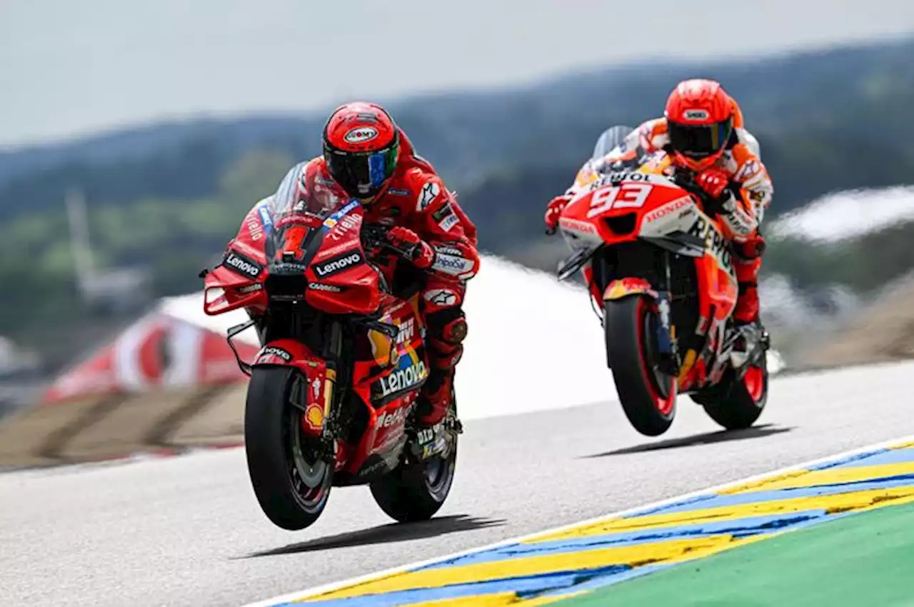 Link Live Streaming Sprint Race MotoGP Prancis 2023 - Start Pukul 20.00 WIB, Pembuktian Marquez dan Konsistensi Bagnaia - Bolasport.com