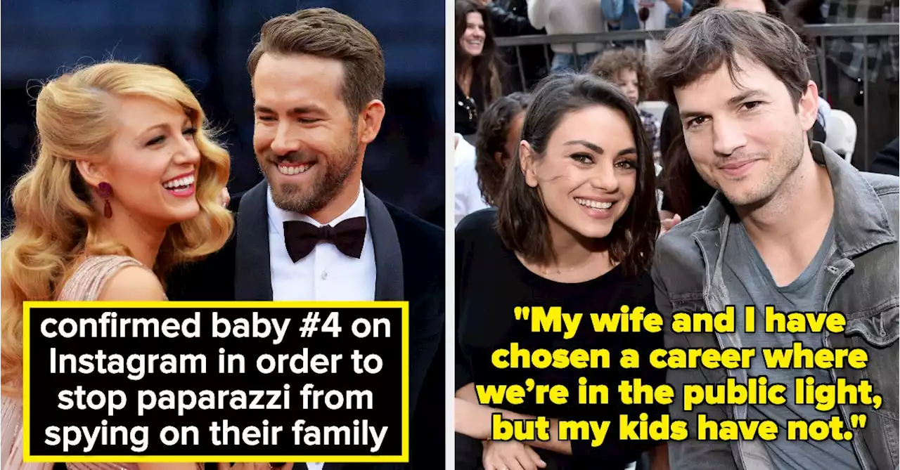 18 Celebs Who Have Opened Up About Keeping Their Children Out Of The Spotlight