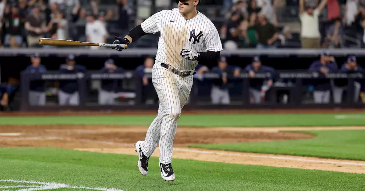 Rizzo homers twice on his bobblehead night, Yankees beat Rays