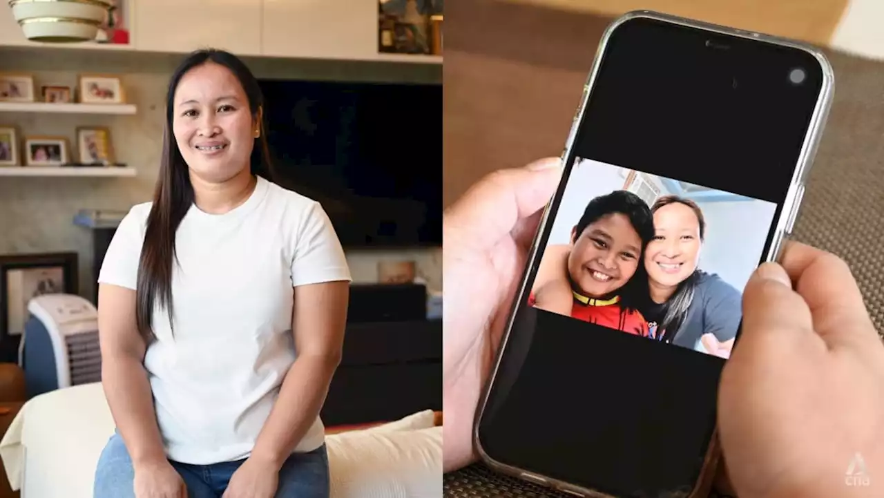 Meet the Filipino helper who takes care of kids in Singapore while her own son grows up without her