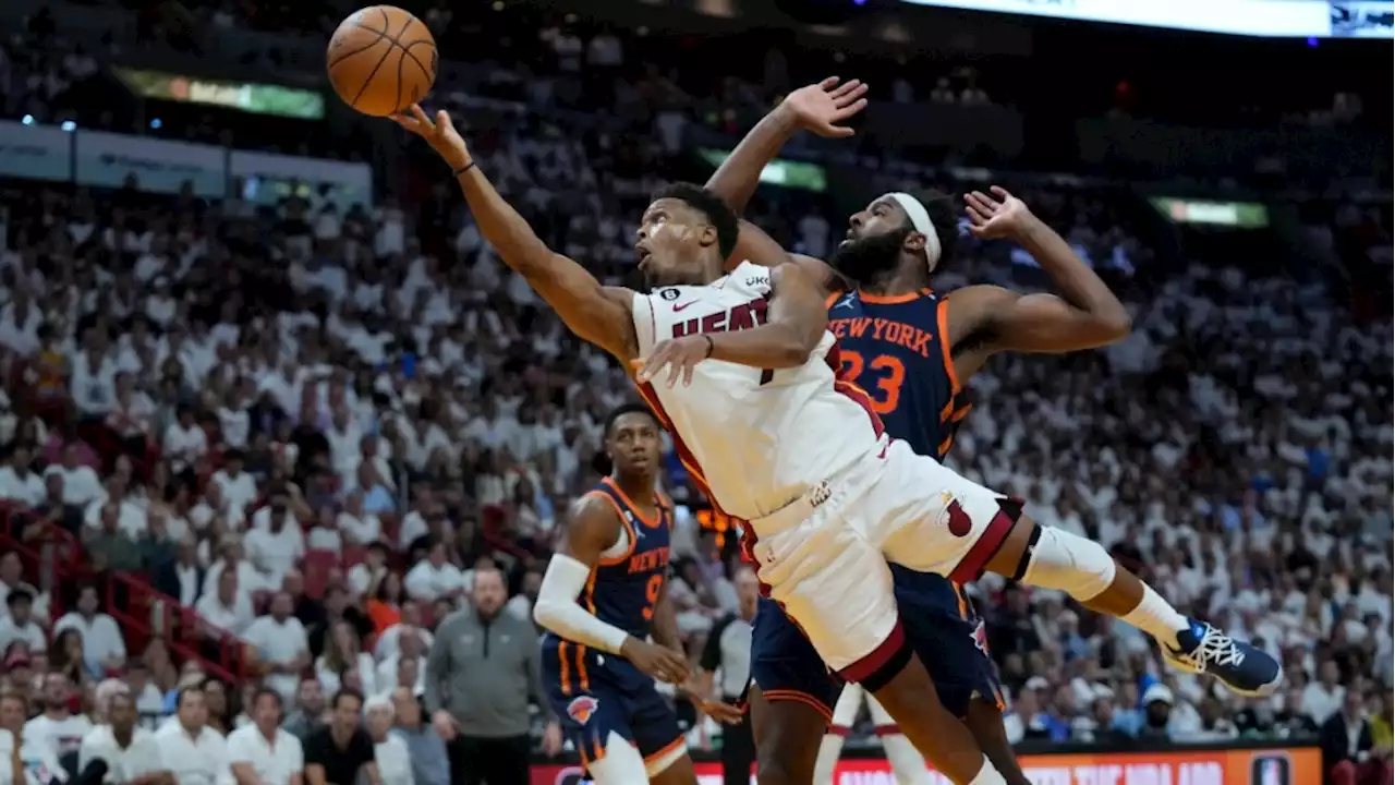 Heat back to the NBA's final four, top Knicks 96-92 for 4-2 series win