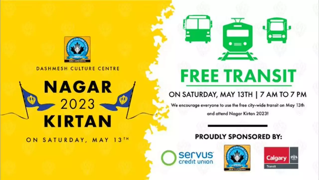 Nagan Kirtan Parade to disrupt traffic in northeast Calgary Saturday but transit is free