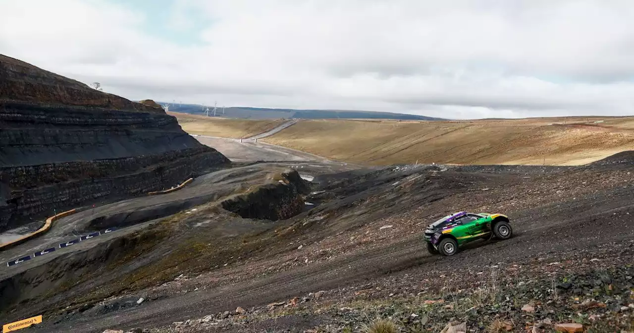 Inside Scotland's first all-electric rally track at stunning former coal mine