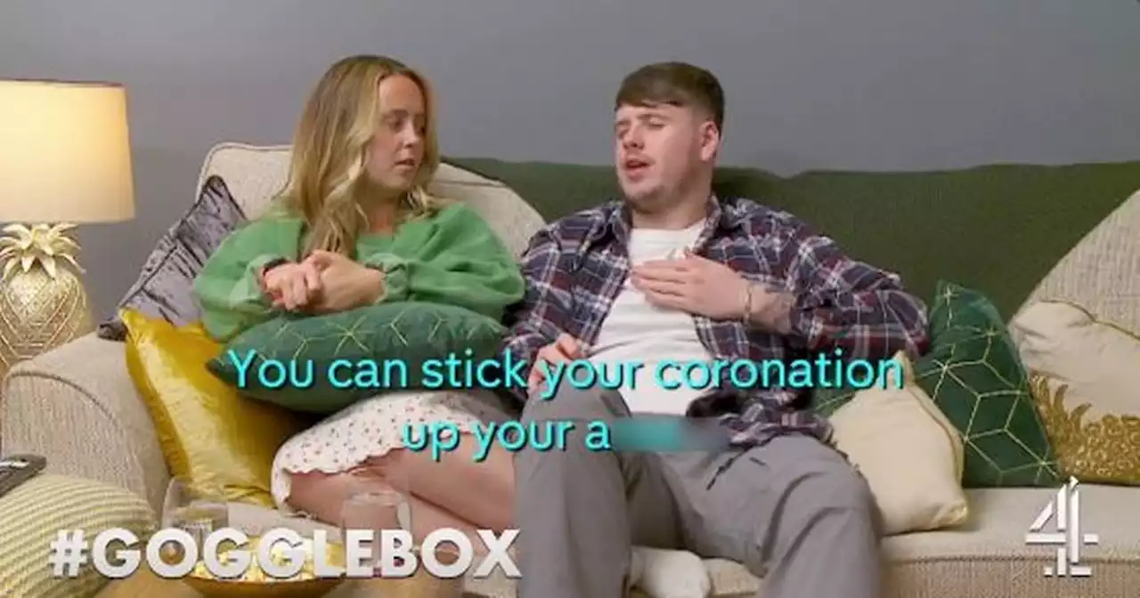 Scots Gogglebox star sparks debate with 'stick the Coronation up your a***' song