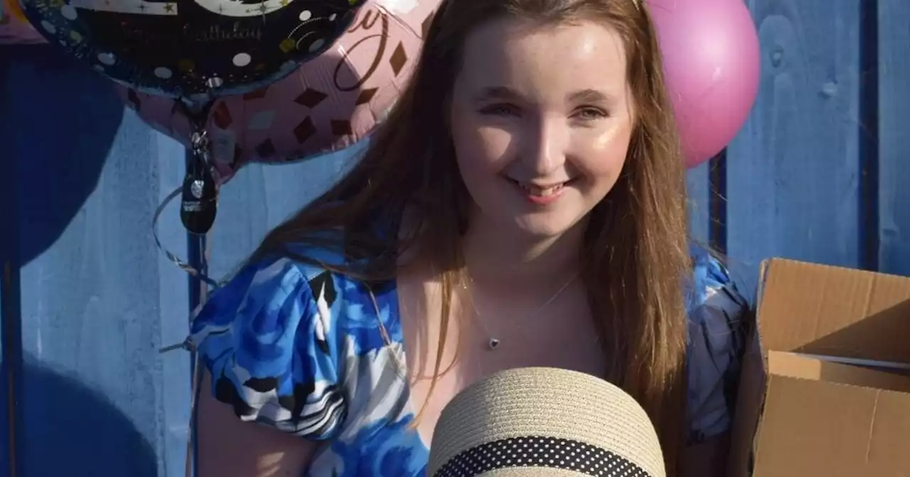 Scots teen who can't feel top of her head has 'constantly growing' brain tumour