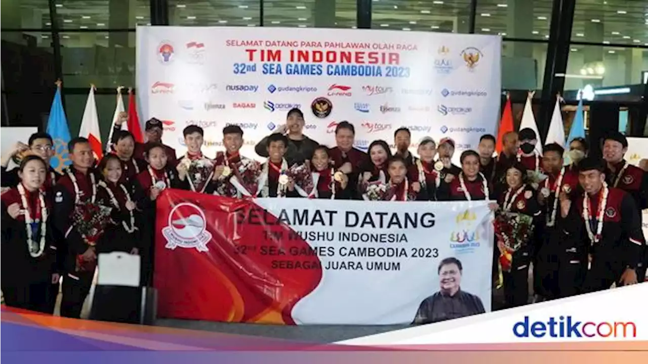 Airlangga Puji Kontingen Wushu Indonesia Juara Umum SEA Games 2023