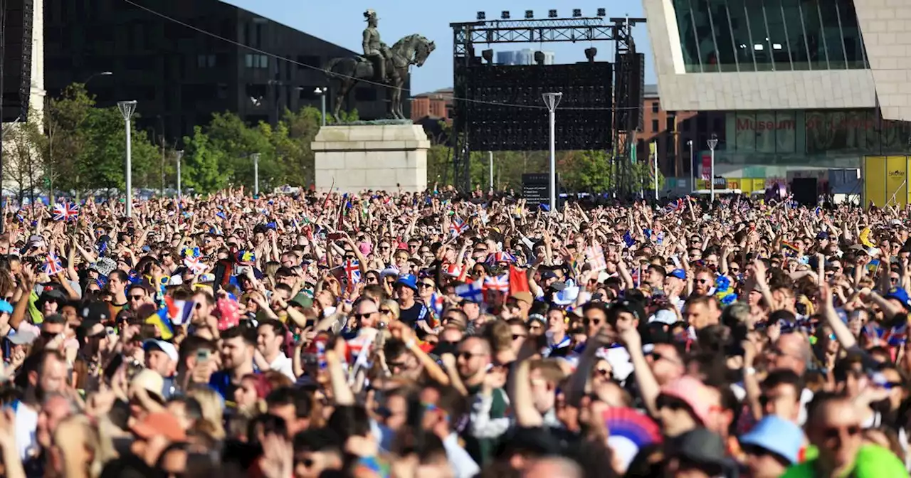 Liverpool as you've never seen it before for Eurovision final