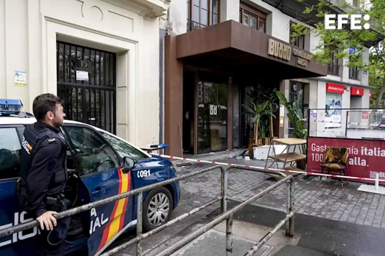 Fallece una herida en el incendio del restaurante de Madrid