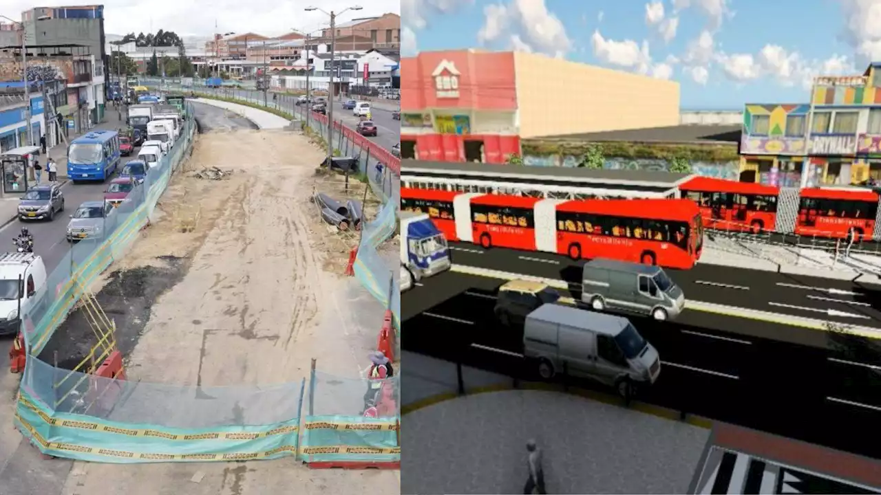 La megaobra de la avenida 68: aquí le mostramos cómo va y cómo debería quedar