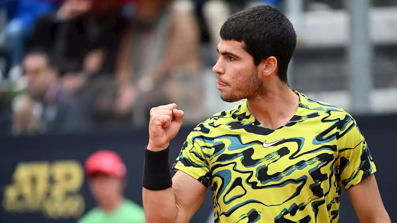 Masters 1000 Rome | Carlos Alcaraz facile face à Albert Ramos-Vinolas et qualifié pour le 3e tour