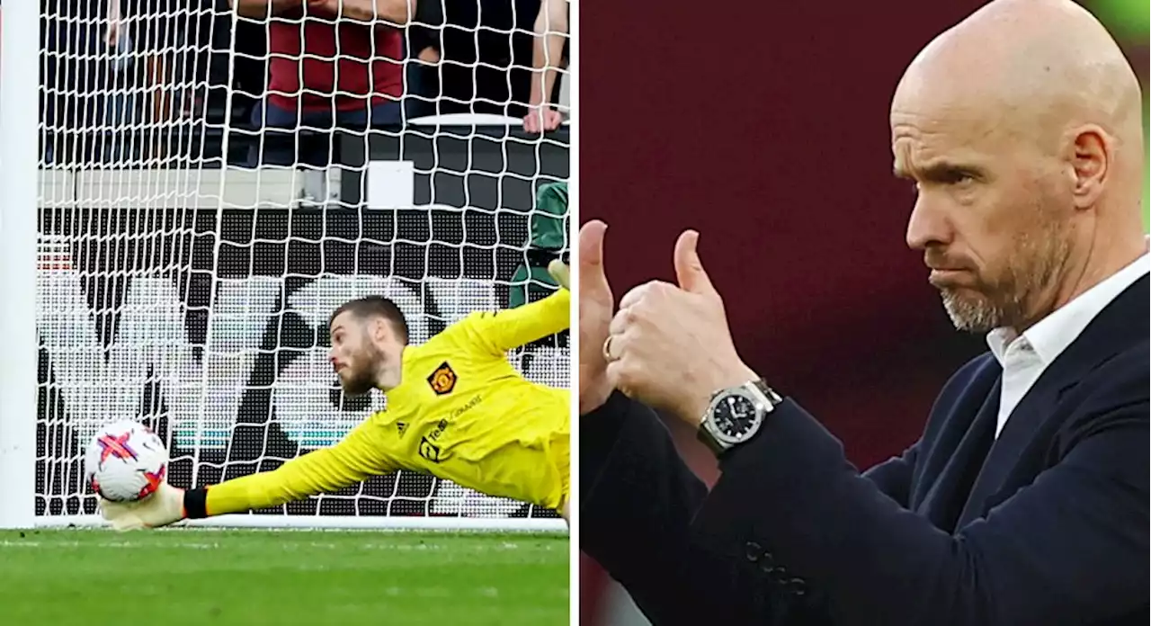 Trots jätteblundern - ten Hag har fullt förtroende för De Gea