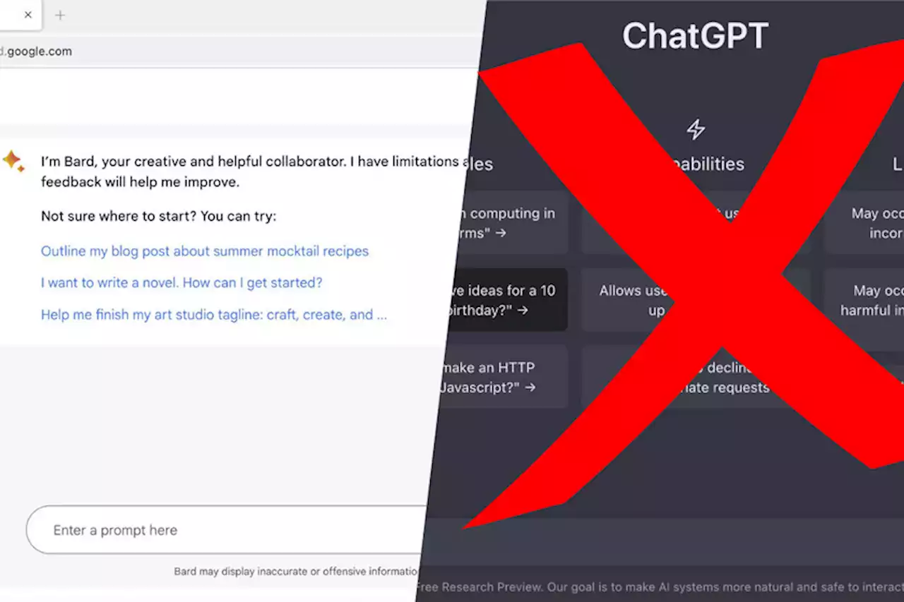 Cinco cosas que puedes pedirle ya a Google Bard que son imposibles con ChatGPT