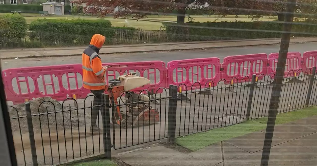 Residents 'trapped' in home as broadband engineers on street 'without warning'