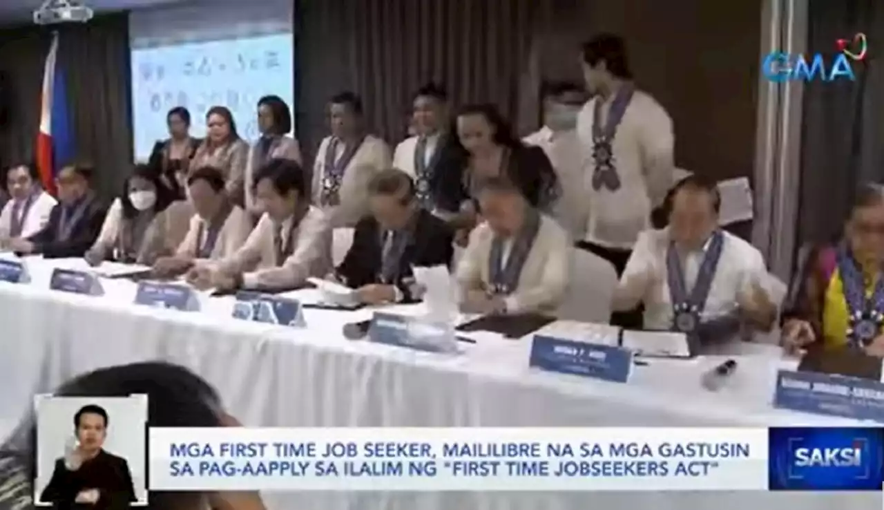 DOLE, 15 other agencies ink guidelines for 1st-time jobseekers