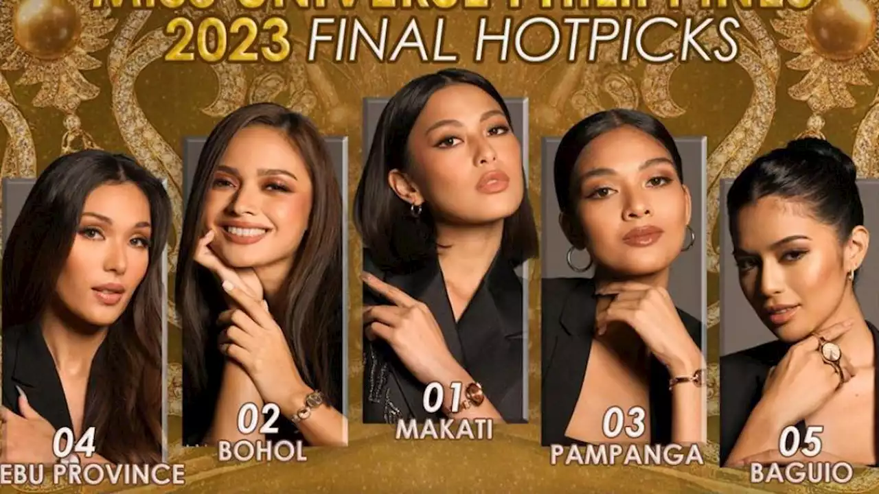 Here are Missosology's final hot picks for Miss Universe Philippines 2023