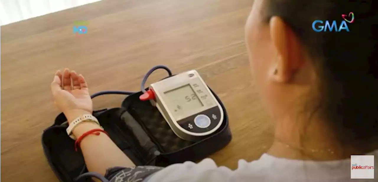 Pinoys urged to monitor blood pressure at home amid increase in hypertension cases