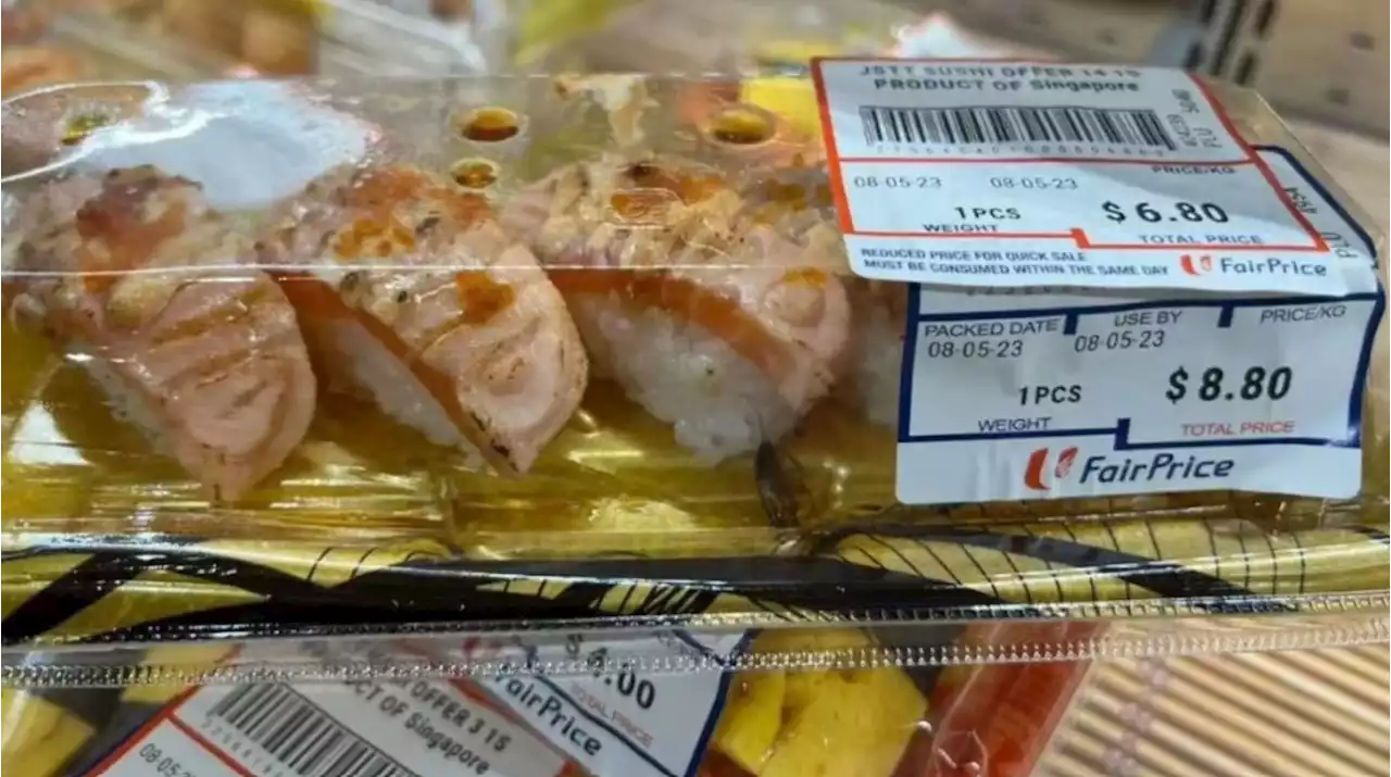 NTUC FairPrice apologises after customer finds cockroach in sushi box - Singapore News