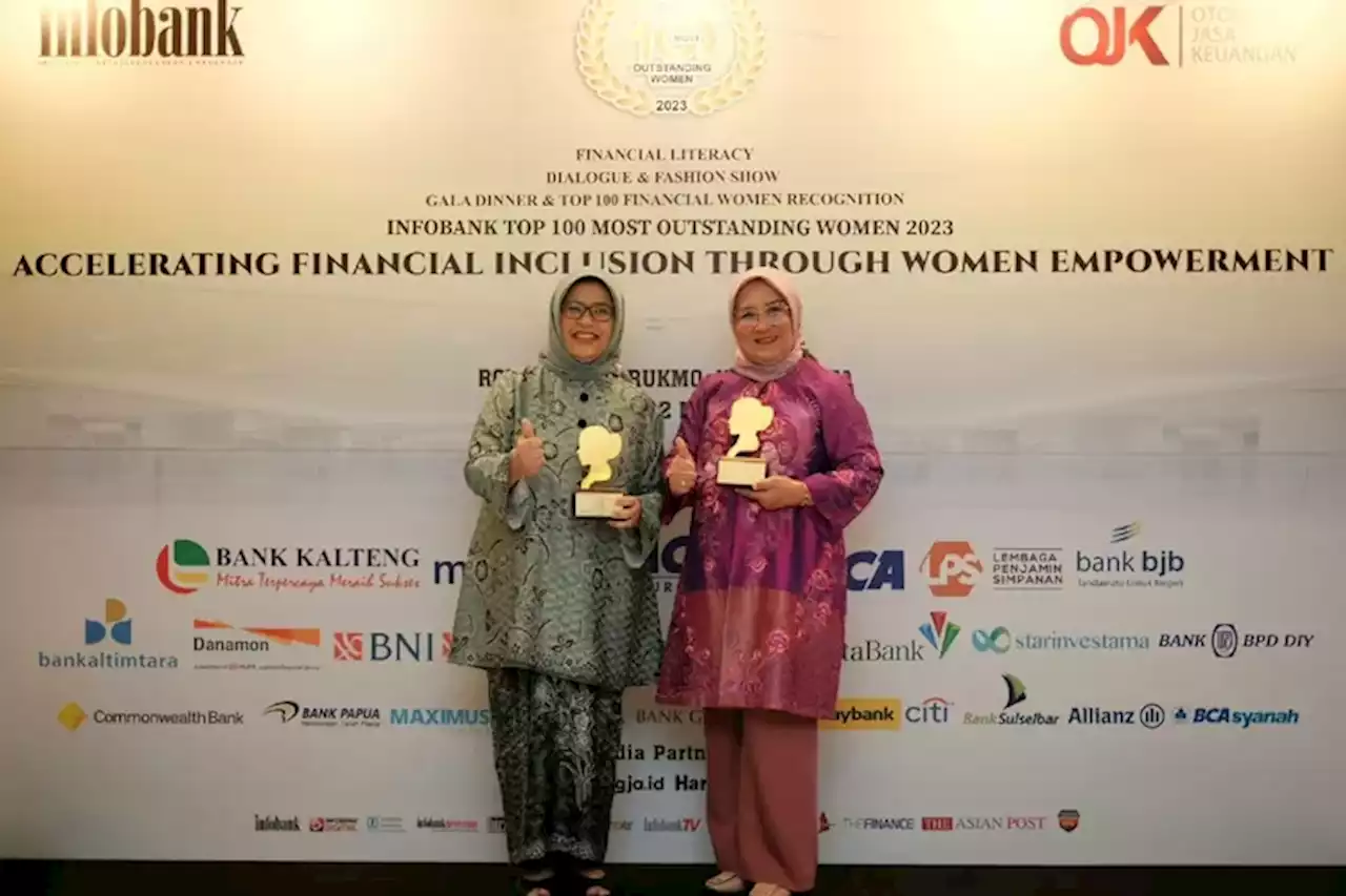 Direksi bank bjb Raih Predikat Top 100 Outstanding Women Recognition 2023 - Jawa Pos