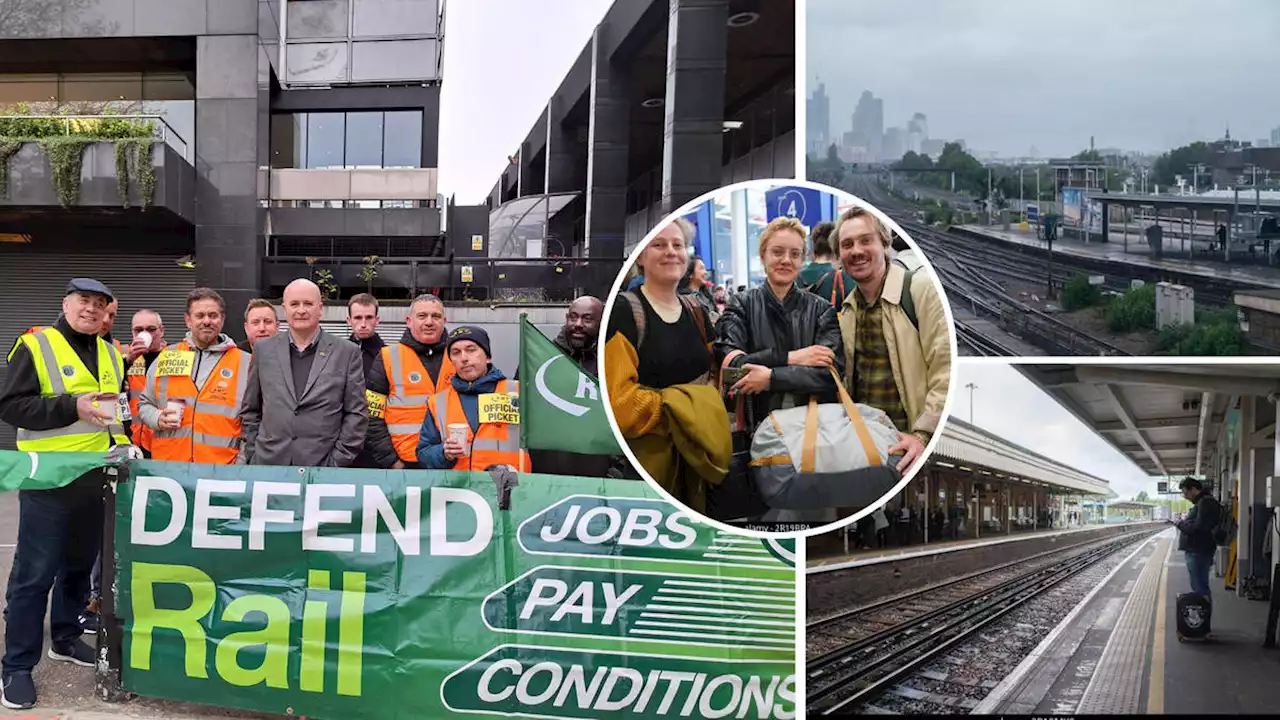 Fresh rail strikes on Eurovision final day as rail workers walk out - but union denies 'cynically targeting' event