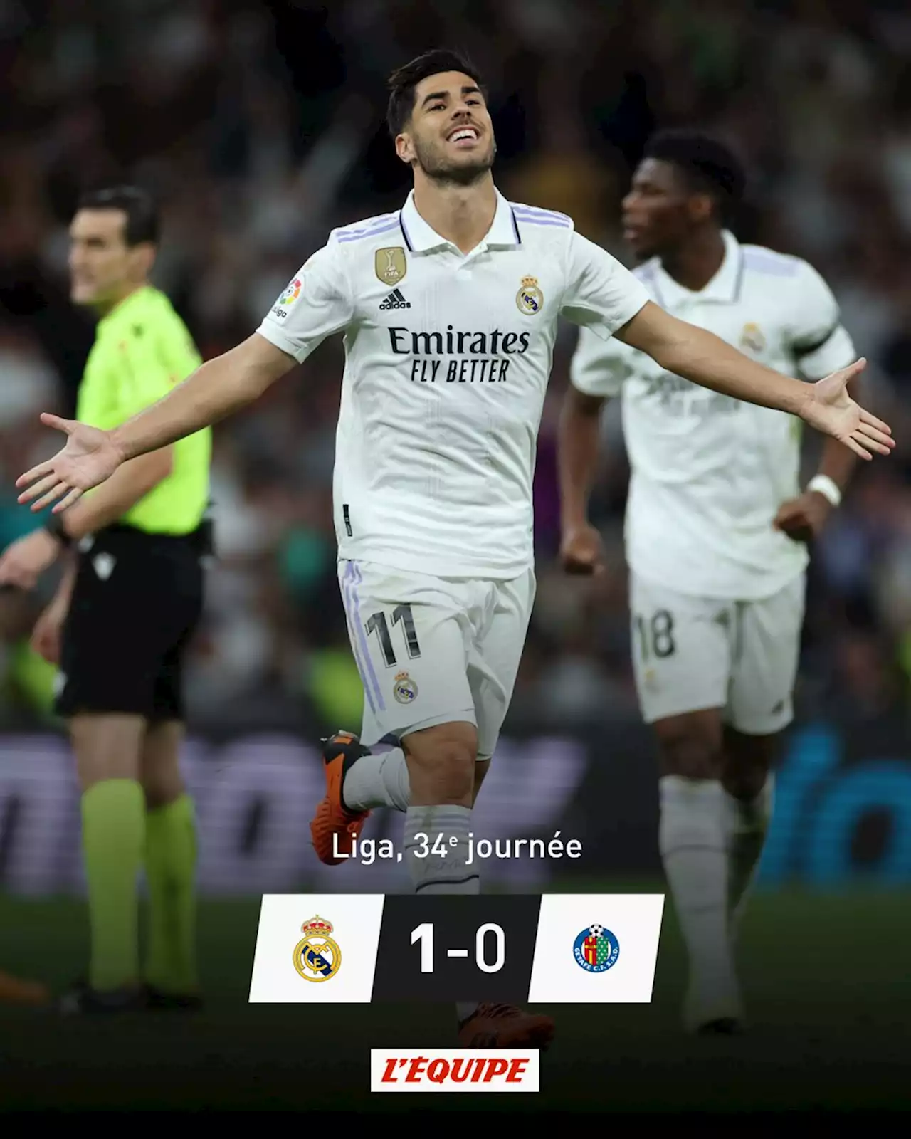 Real Madrid 1-0 Getafe, La Liga : Mendy sort à la pause