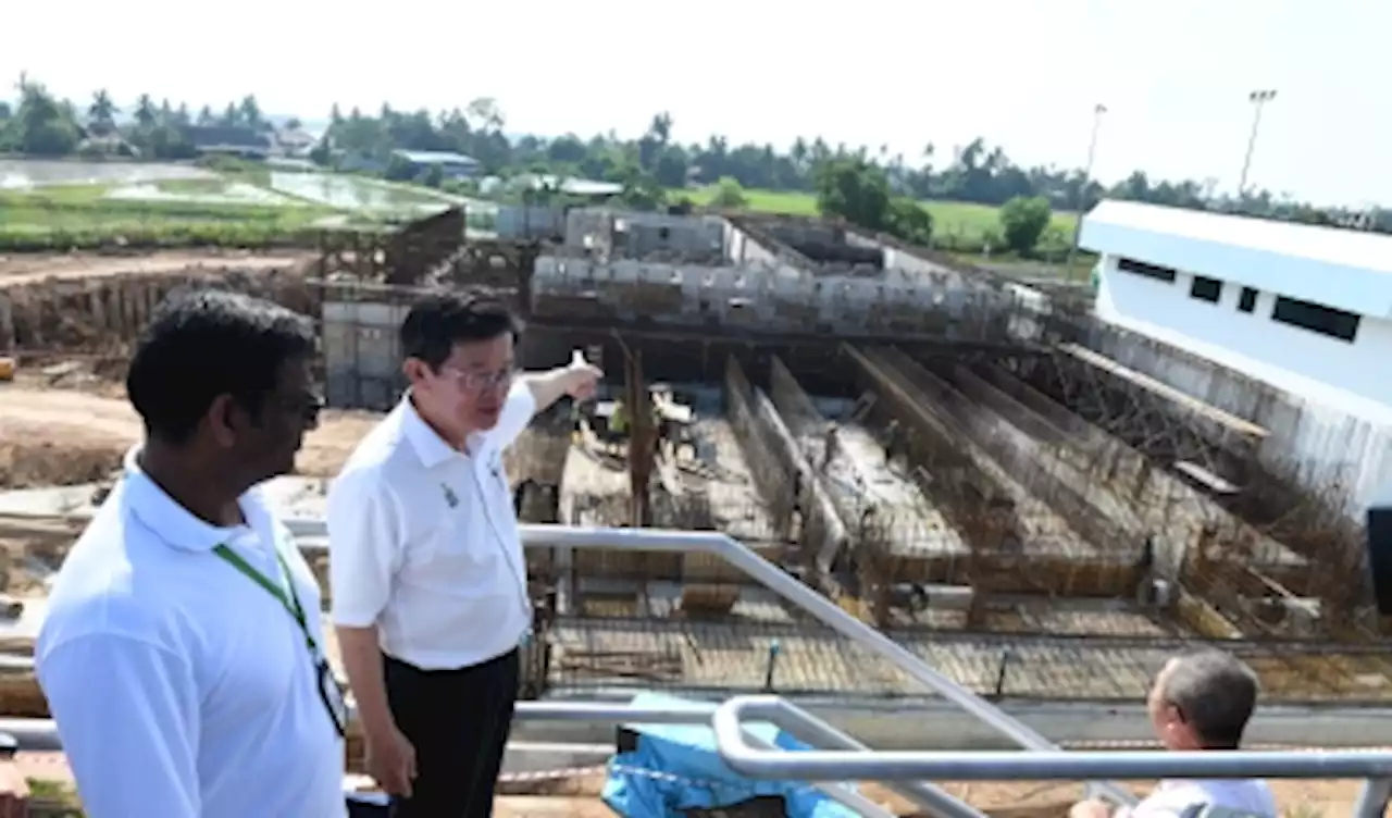 Penang to implement eight water supply projects over next five years, says CM