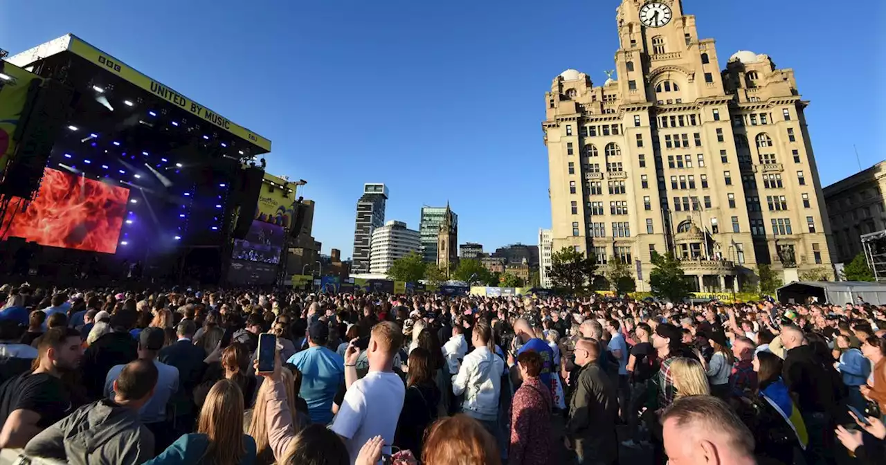 Merchandise prices inside Liverpool's Eurovision Village fan zone