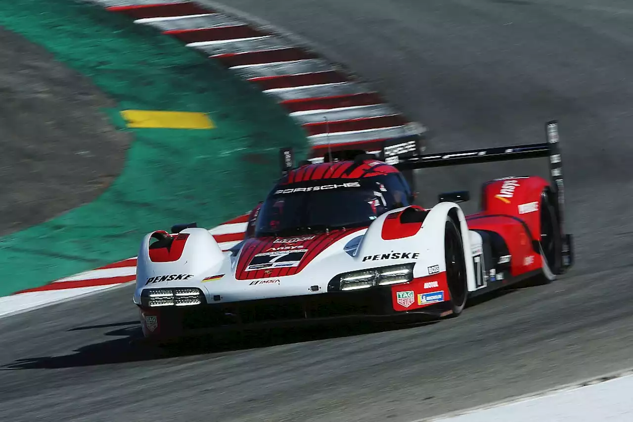 IMSA Laguna Seca: Porsche heads Cadillac and Acura