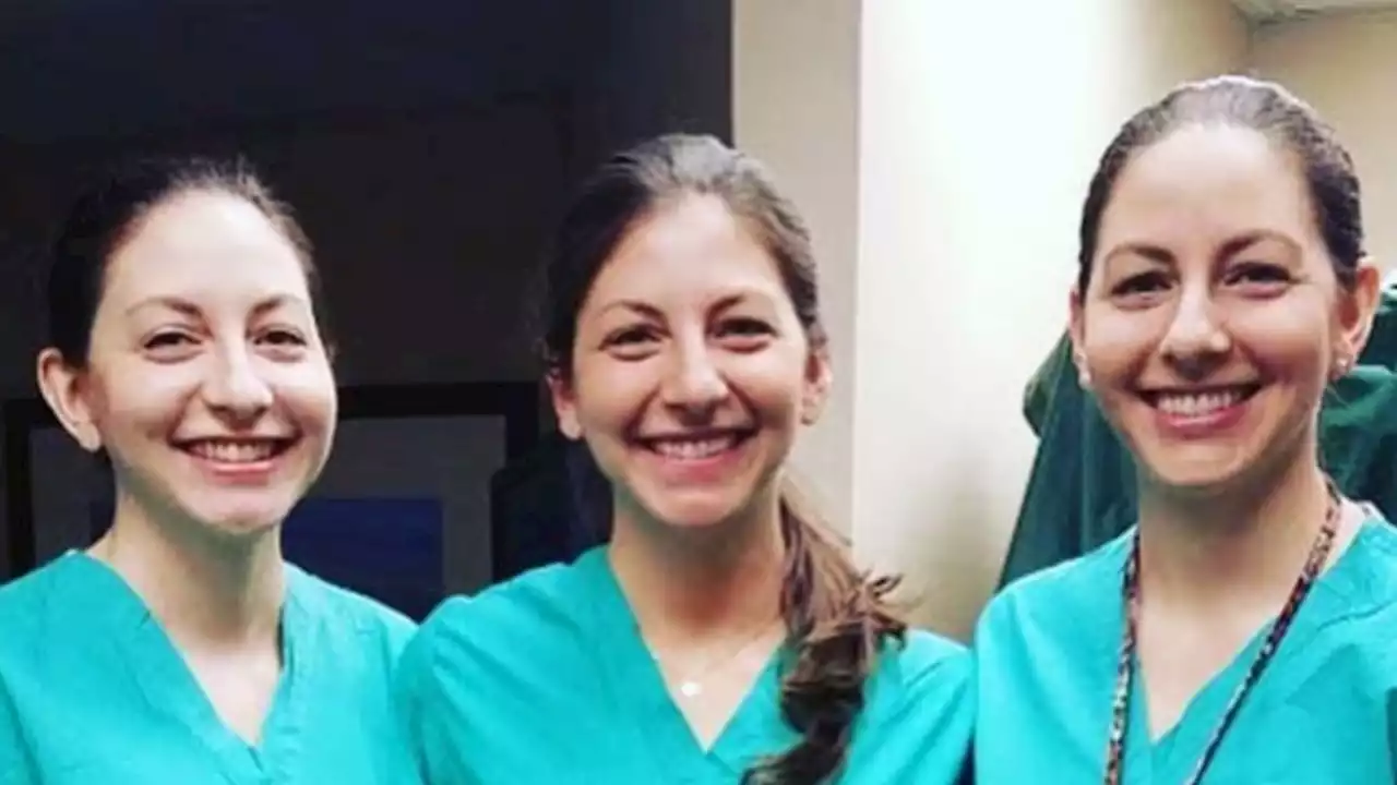 Identical Triplet Sisters All Became OB-GYN Doctors … And Work With Their Mom!