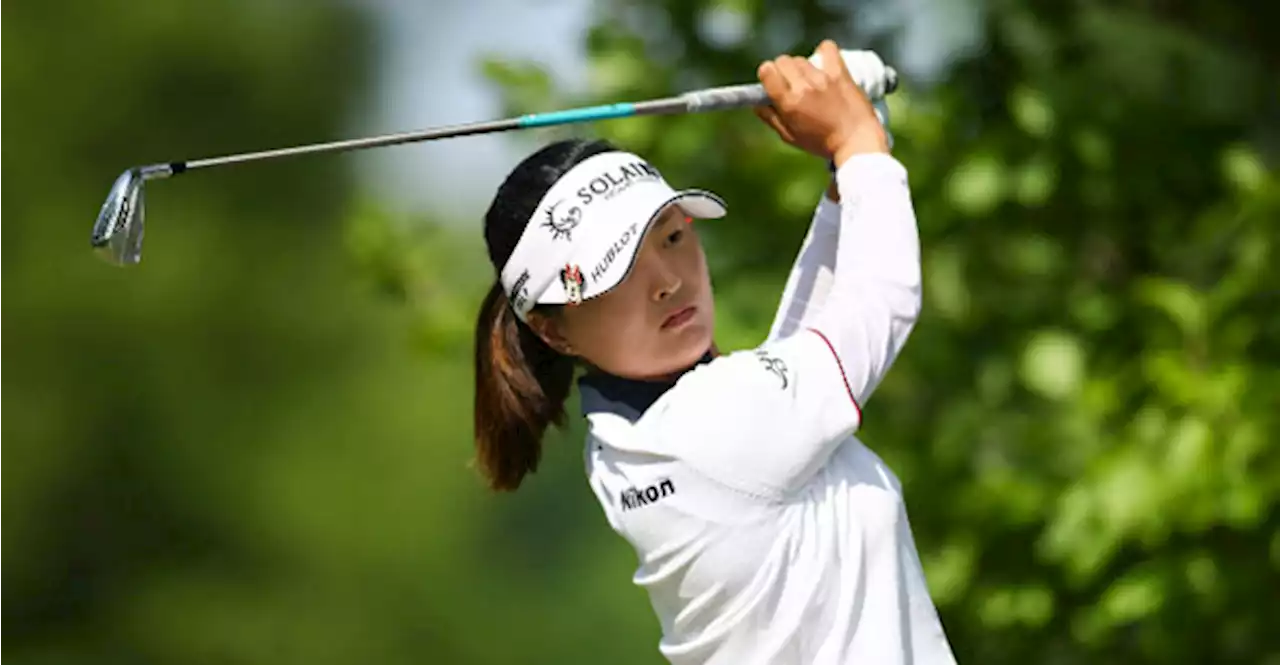 고진영, LPGA 투어 파운더스컵 2라운드 공동 선두