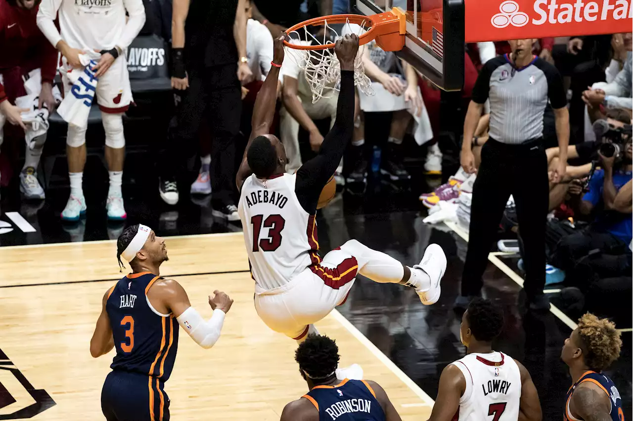 Knicks battle but fall in season-ending Game 6 loss to Heat