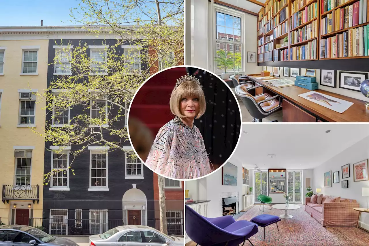 Rare townhouse on NYC street where Anna Wintour lives lists for $10M