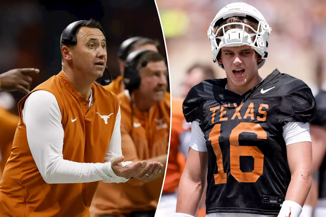 Steve Sarkisian says Arch Manning is on ‘right trajectory’ at Texas