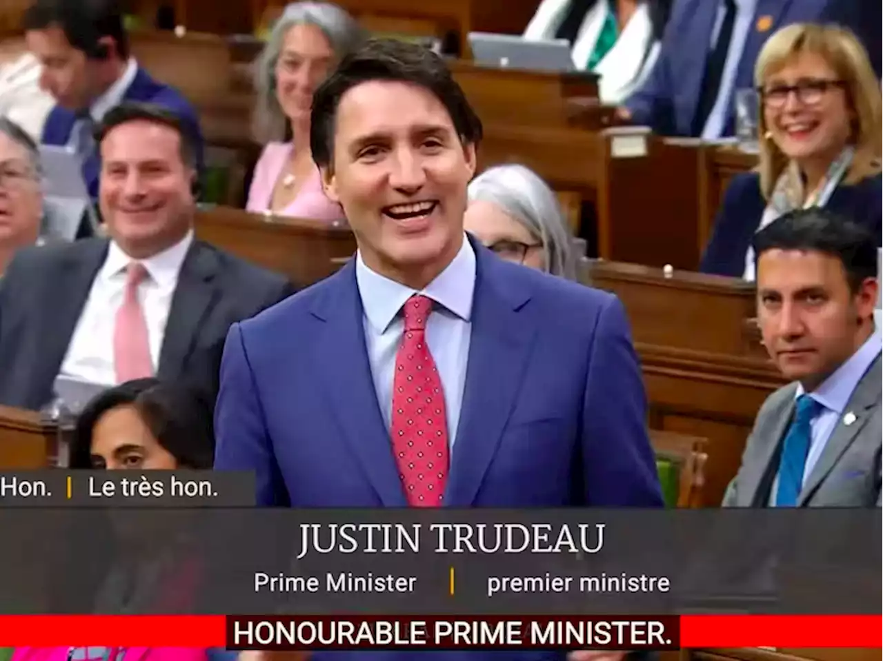 How the PM broke House rules when he accidentally called the Speaker 'Mr. Trudeau'