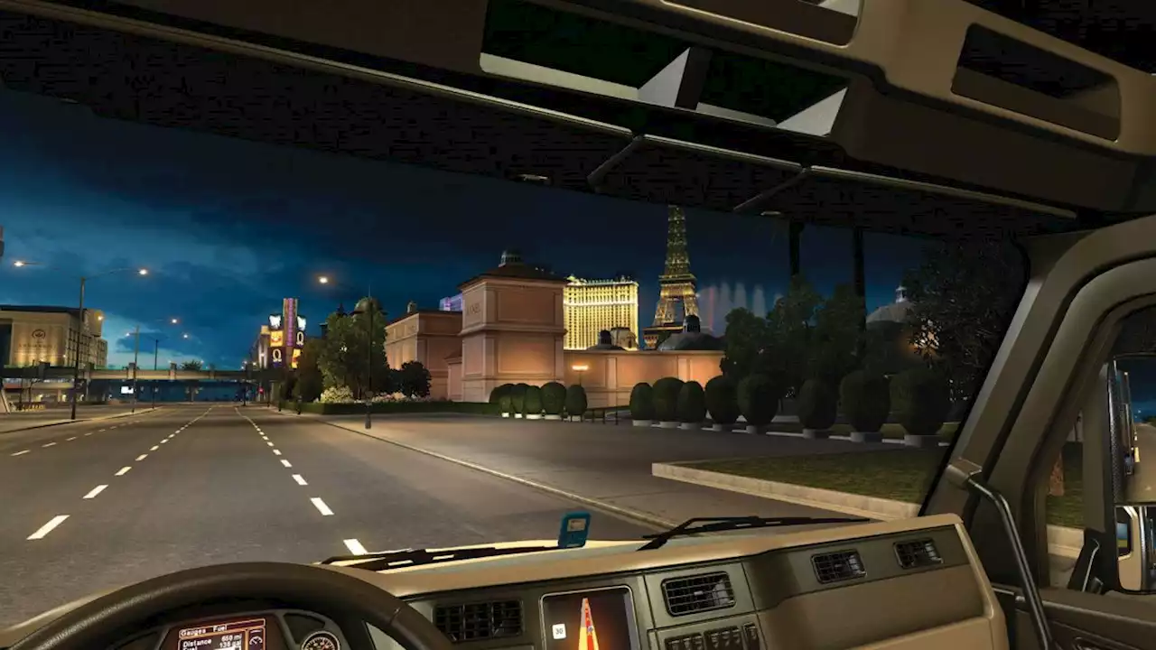 Why I love driving at night in American Truck Simulator