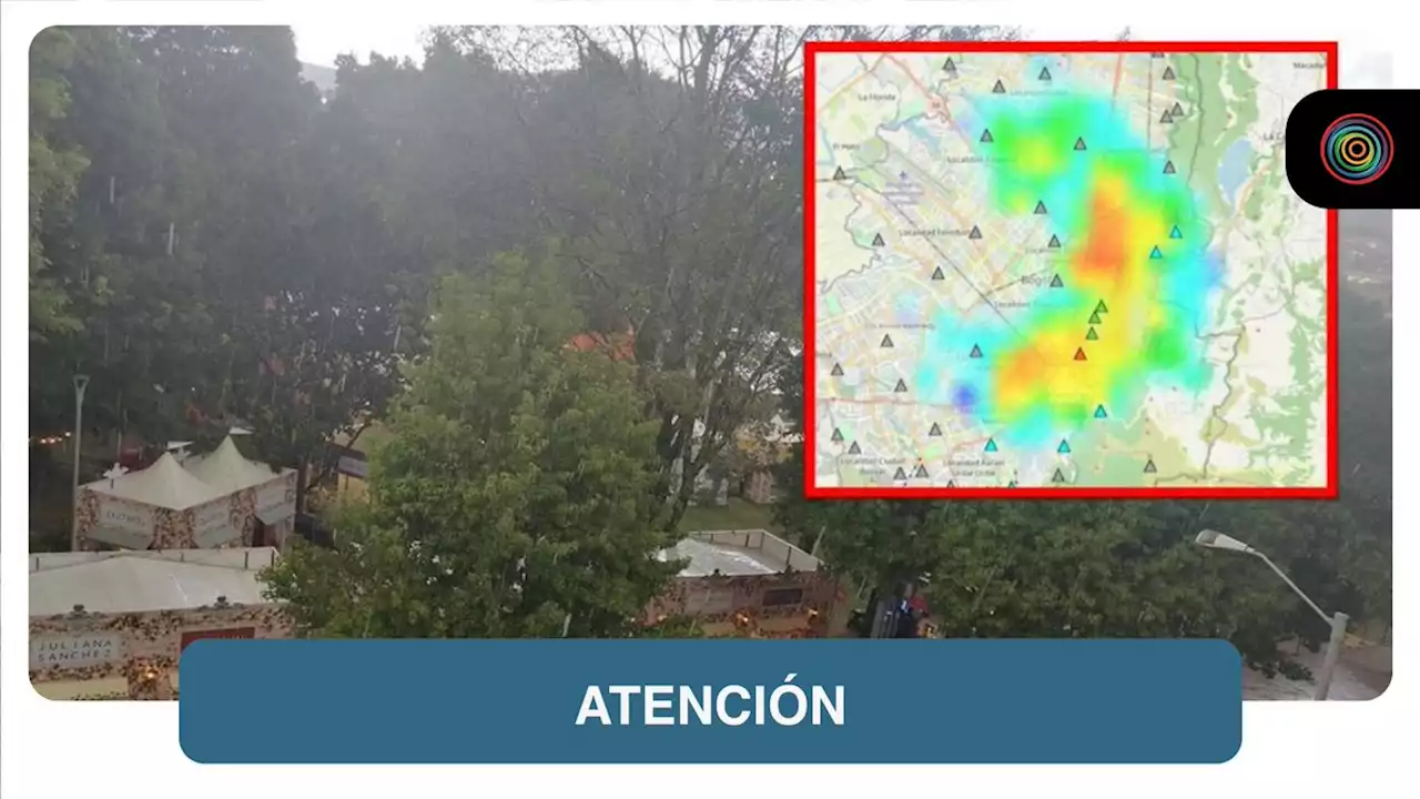 Granizó en Bogotá: se acabó el sol y cayó inesperado aguacero; gran evento quedó aguado - Pulzo