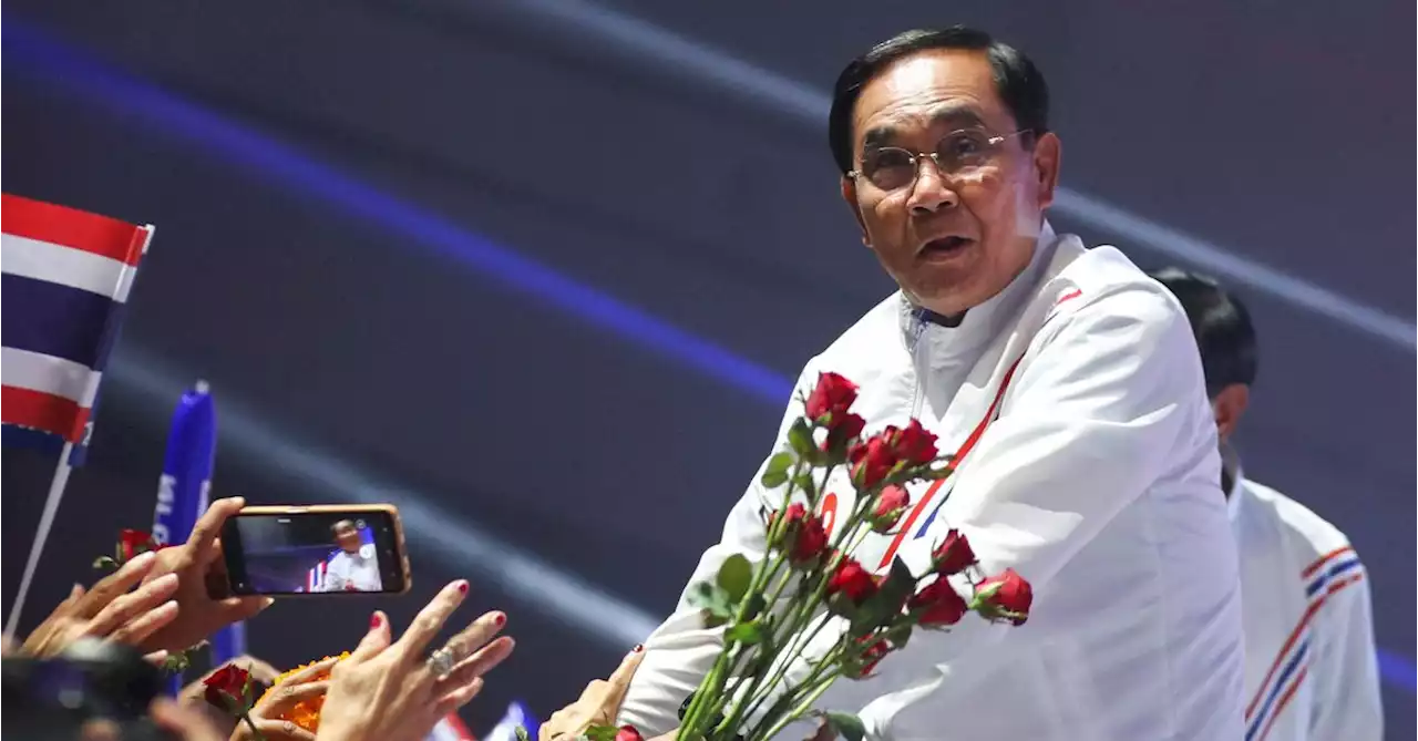 Thai candidates parade through Bangkok before Sunday vote