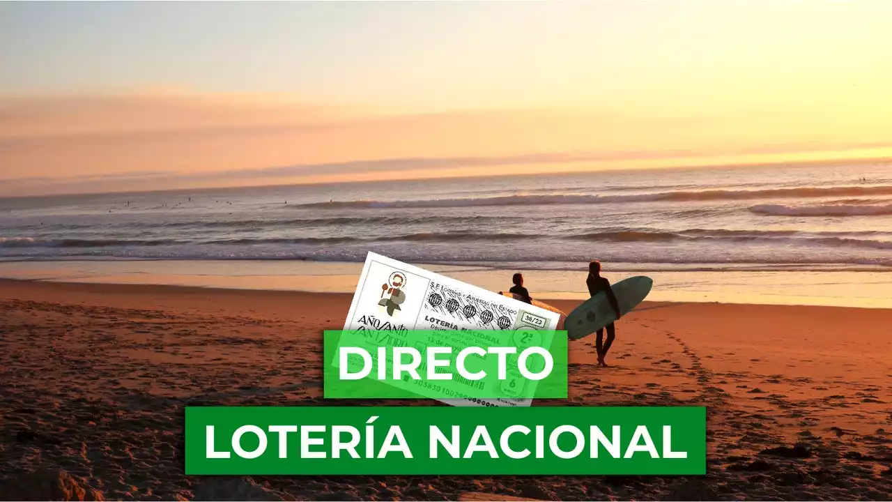 Lotería Nacional hoy, en directo el sorteo del sábado | Comprueba tu décimo