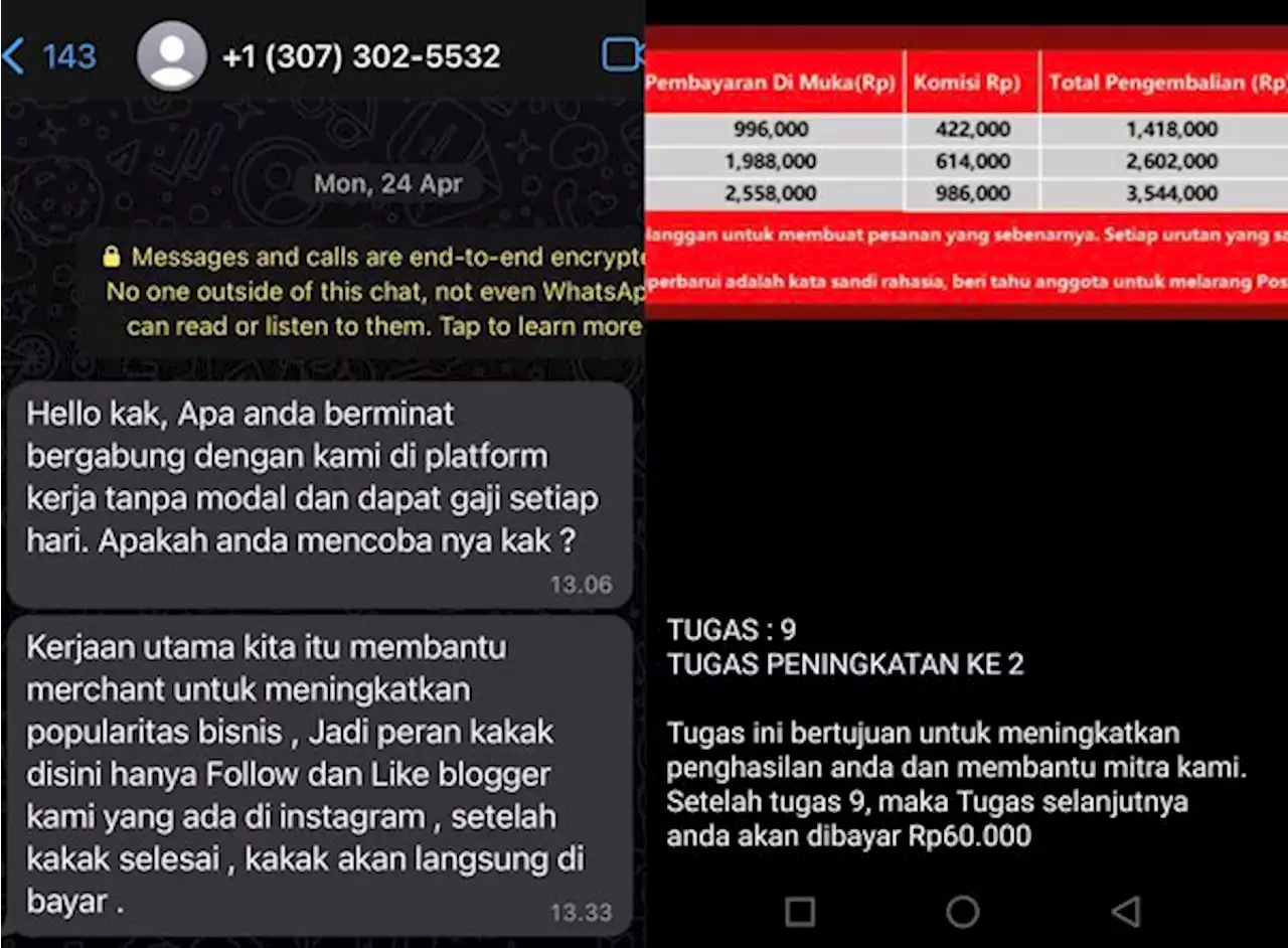 Modus Penipuan Baru: Kerja Online Like Post Medsos, Berujung Transfer Uang