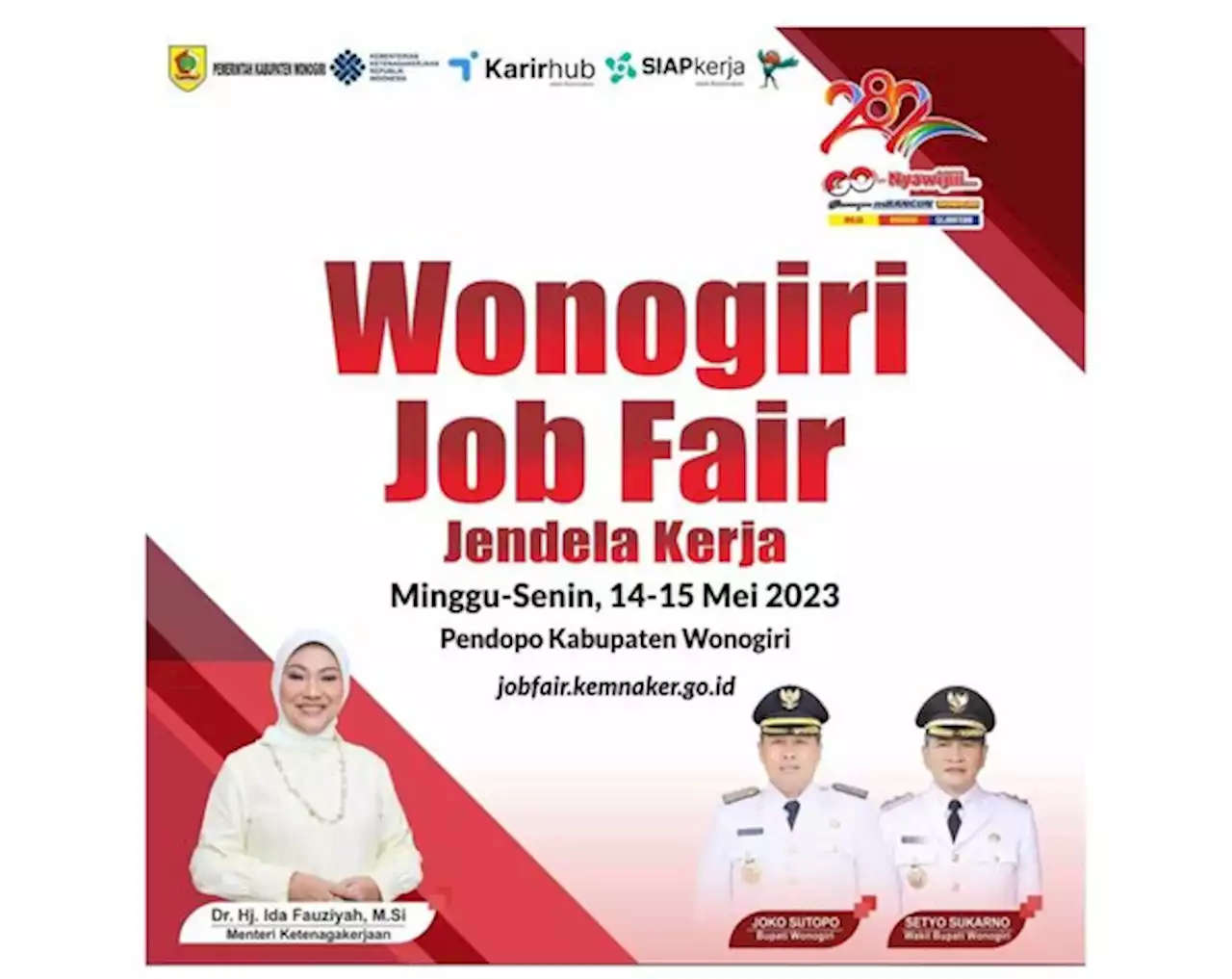 Siap-Siap! 2.581 Lowongan Kerja Tersedia di Wonogiri Job Fair Mulai Besok