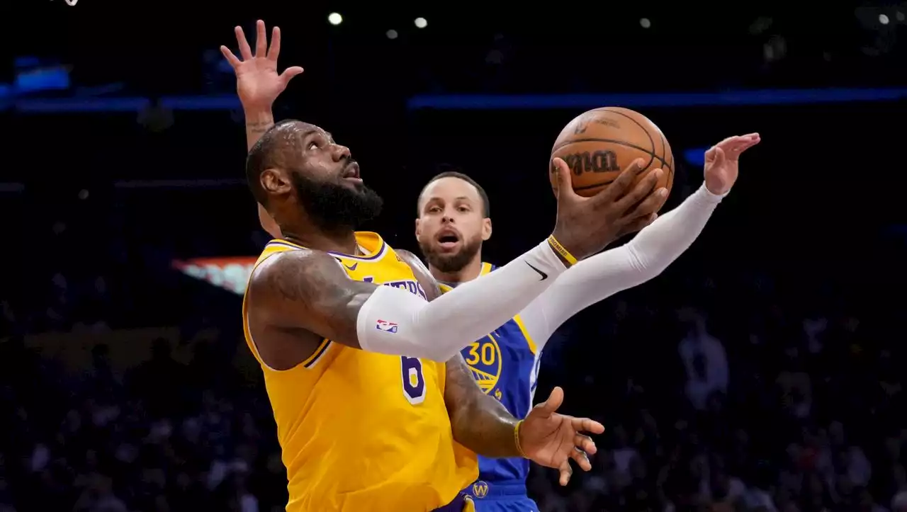 NBA-Playoffs: LeBron James und die Los Angeles Lakers werfen Titelverteidiger Warriors raus