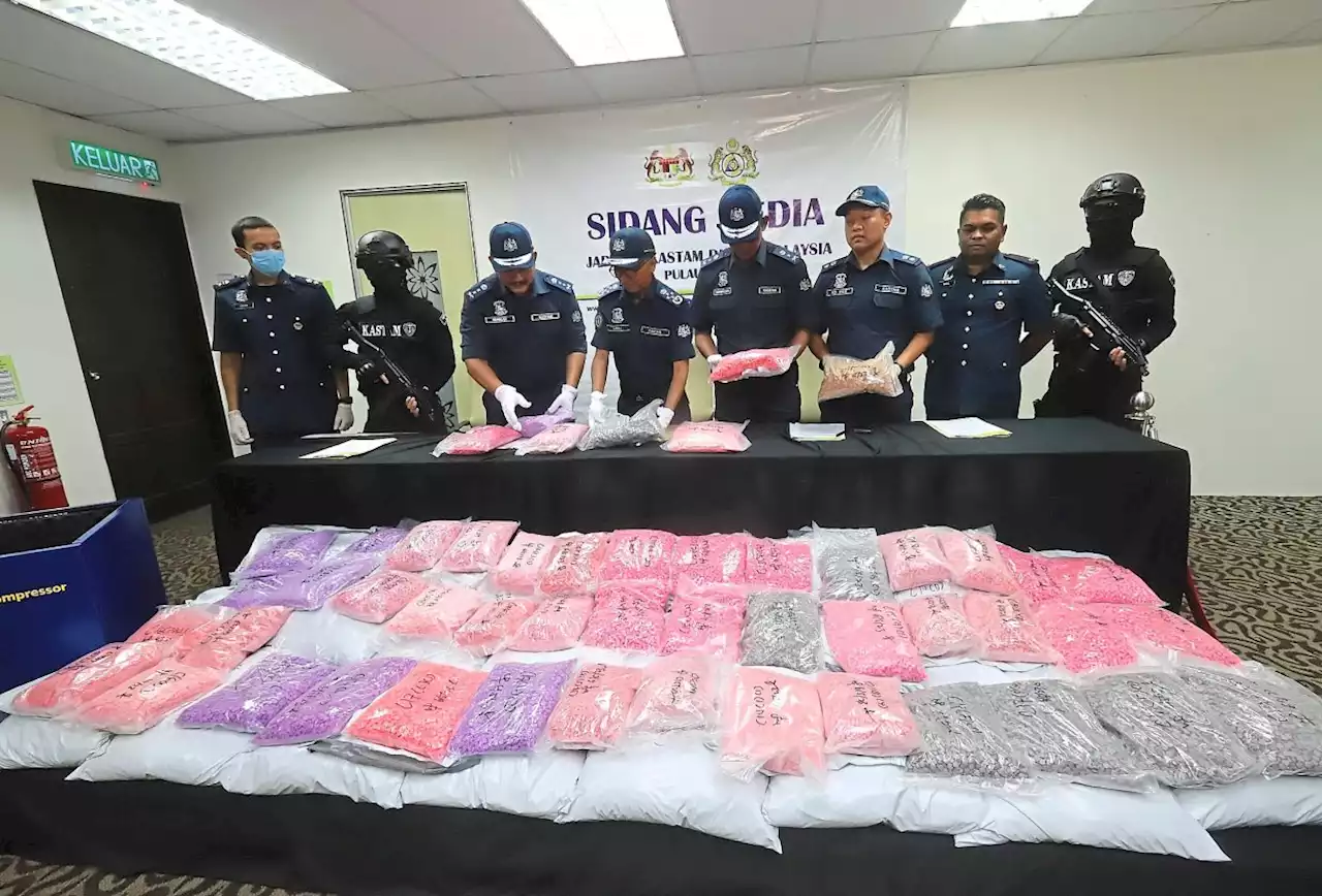 Ecstasy pills worth RM78mil seized