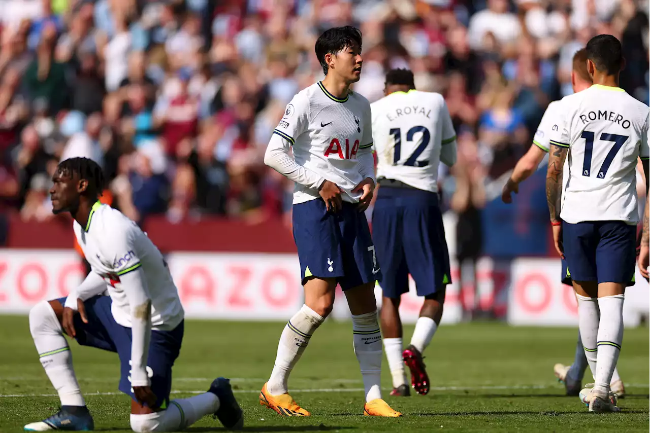 Sloppy Spurs concede more ground in European football race with defeat at Aston Villa