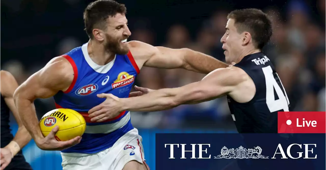 AFL 2023 round 9 LIVE updates: Blues and Dogs set for thrilling finish, Daniher leads Lions charge against Dons